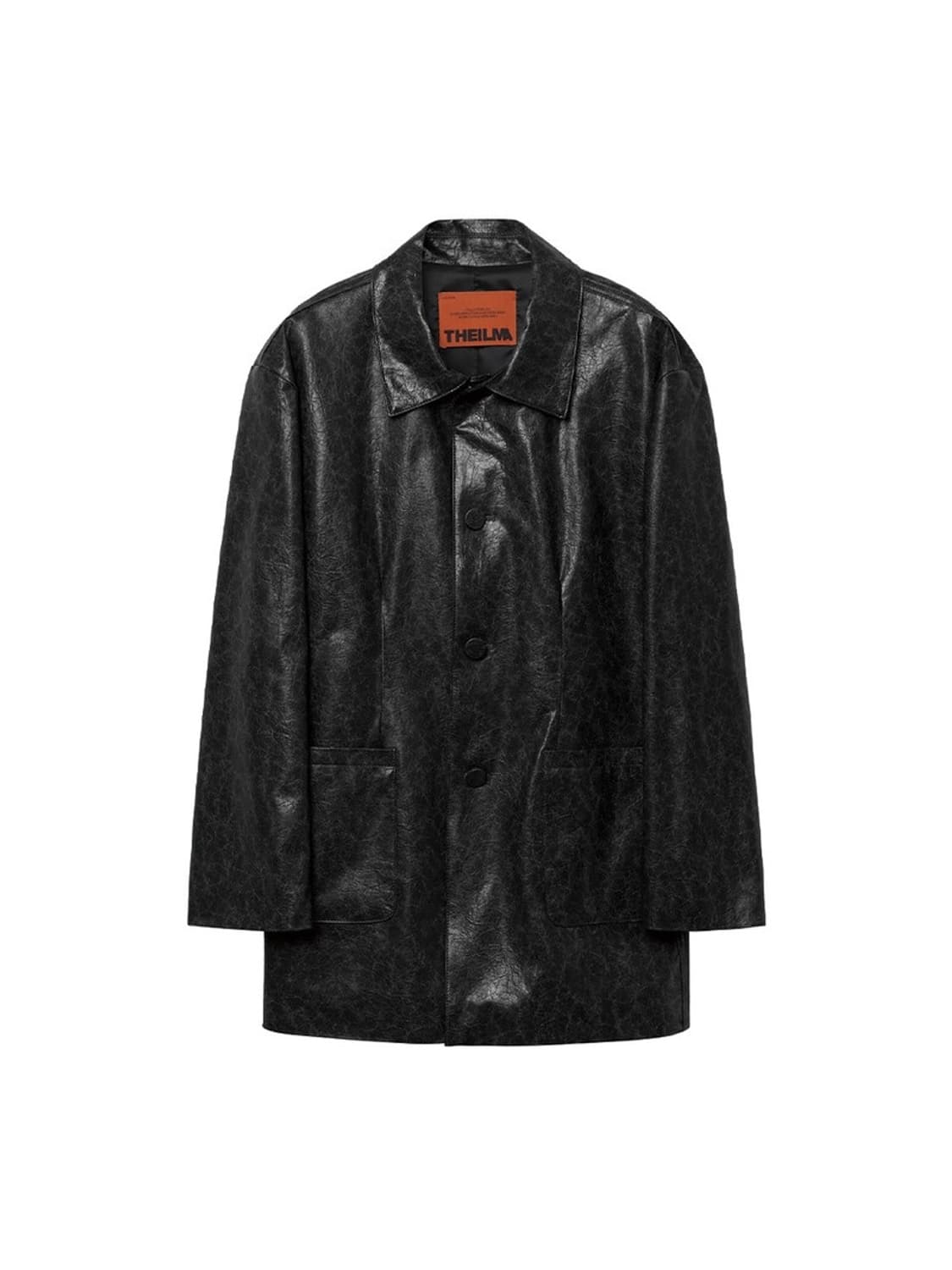 더일마 그레타 빈티지 에코 가죽 자켓 상품이미지6