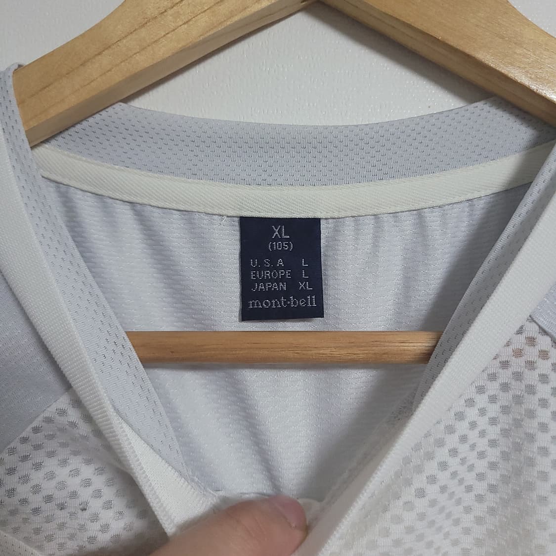 (XL) montbell 몽벨 기능성 쿨링 반팔 티셔츠 등산복 상품이미지5