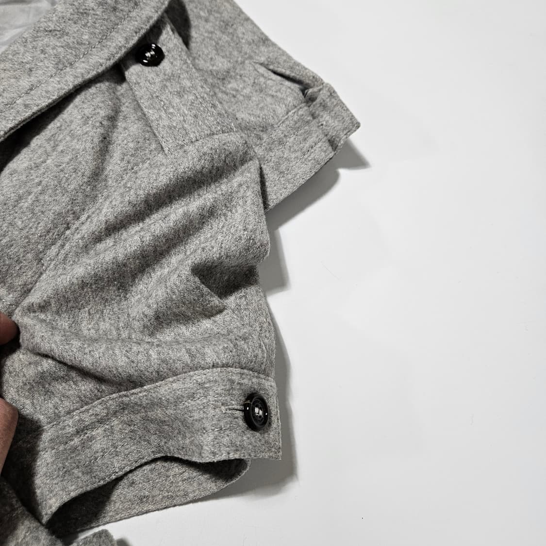 버버리 벨티드 반팔 원피스[S] 상품이미지4