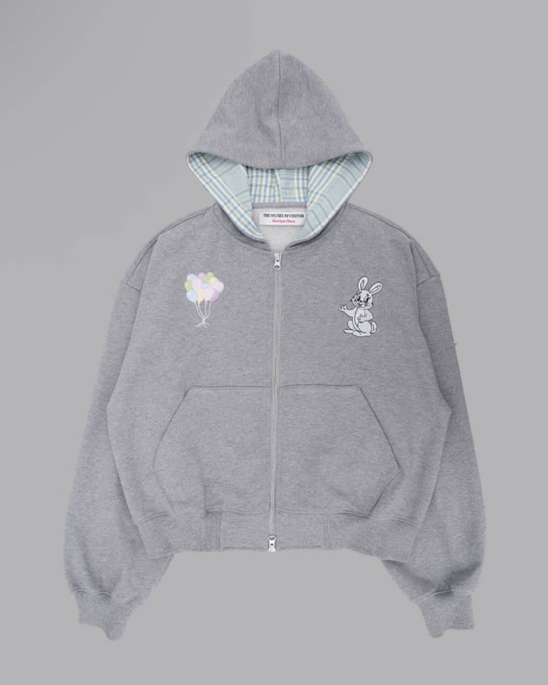 더뮤지엄비지터 후드집업 공용 M  상품이미지1