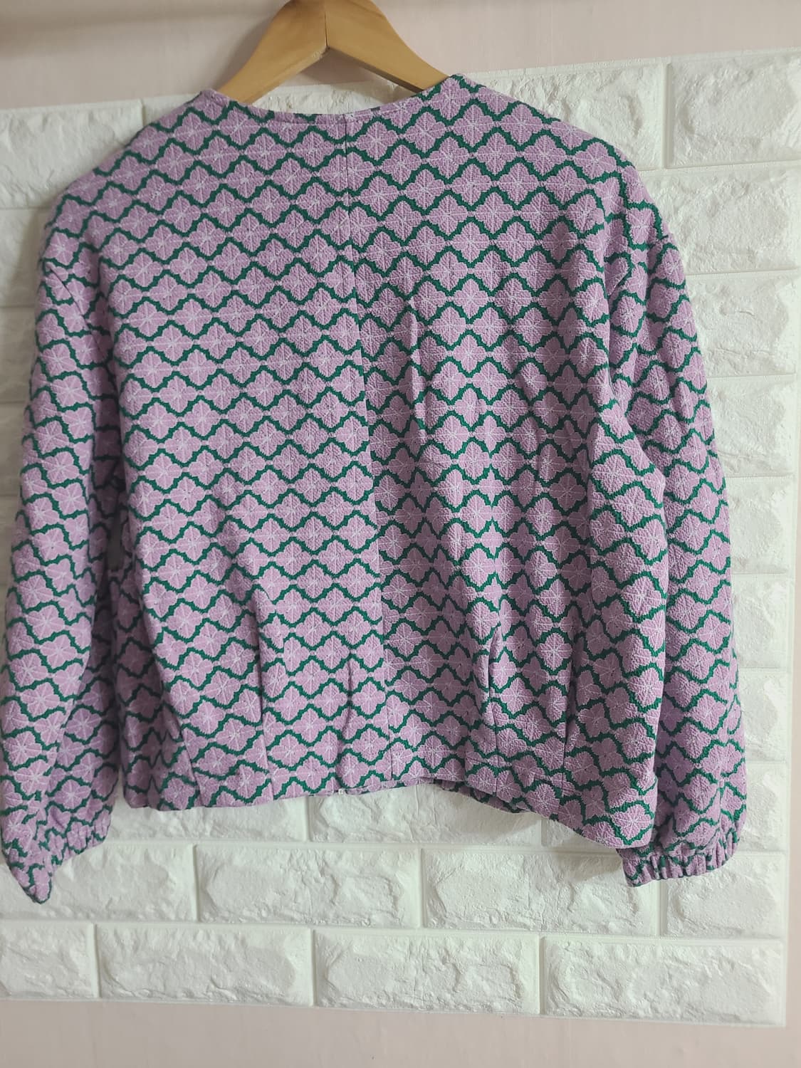 LOVE N SHOW 패턴 가디건 상품이미지5