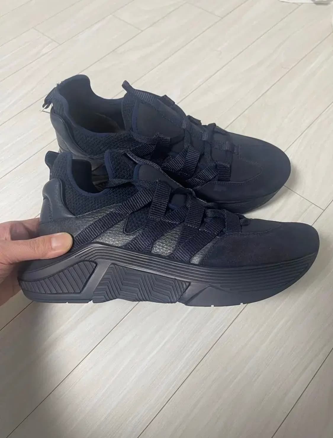 조르지오 아르마니 청크 스니커즈/uk8.5(270-275) 상품이미지1