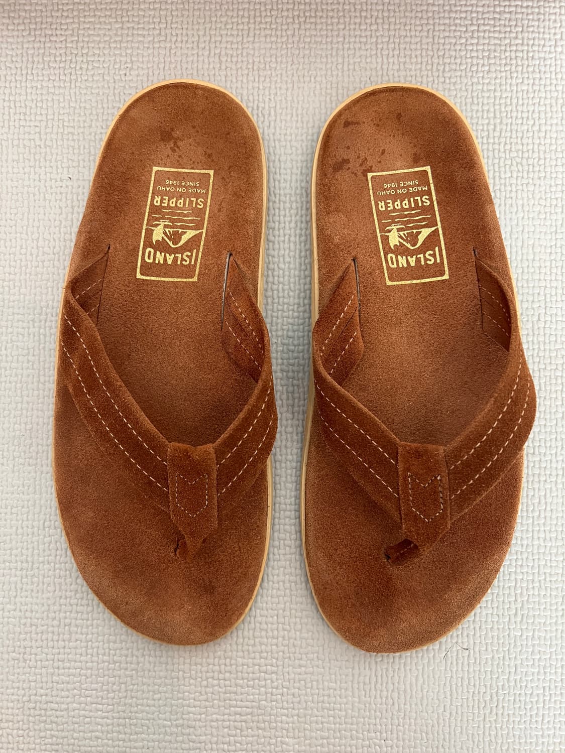 무료배송 - 2회 착용 Made in USA 아일랜드 스웨이드 슬리퍼(피 상품이미지7