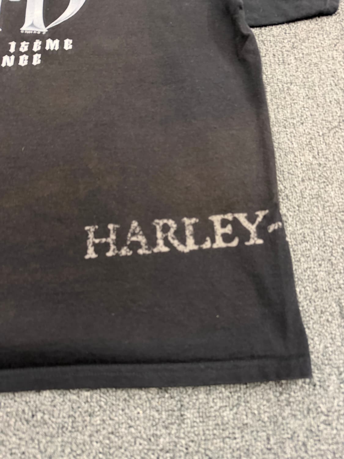 OS) 할리데이비슨 빈티지 프린팅 반팔 티셔츠 상품이미지7