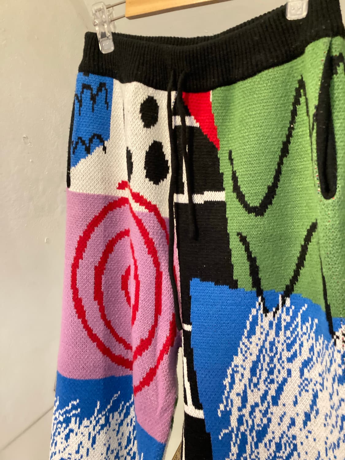 유스배스 패턴 컬러 스웨트 팬츠 상품이미지2