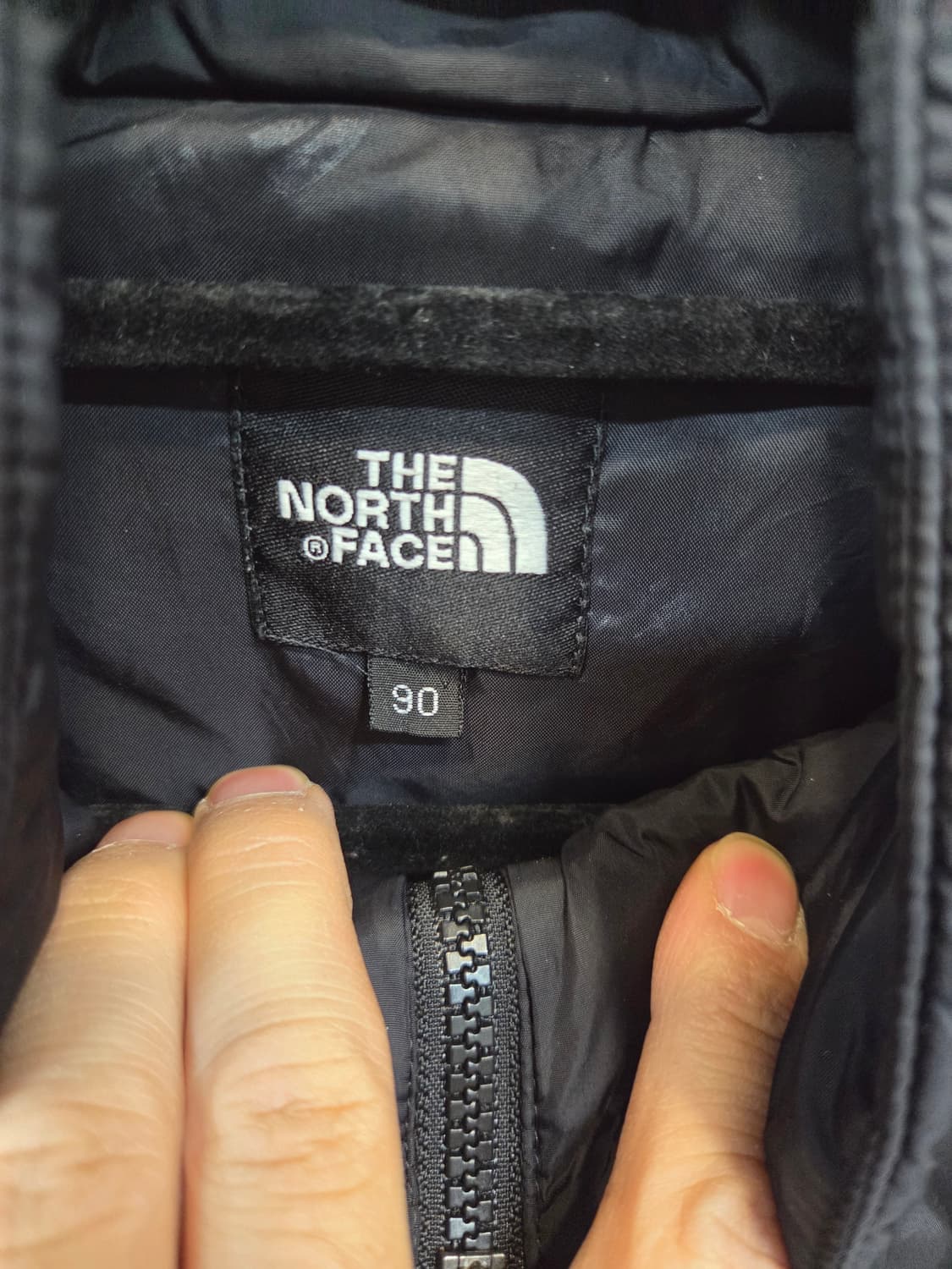 노스페이스 엑셀로프트 내피용 경량패딩 90 상품이미지4