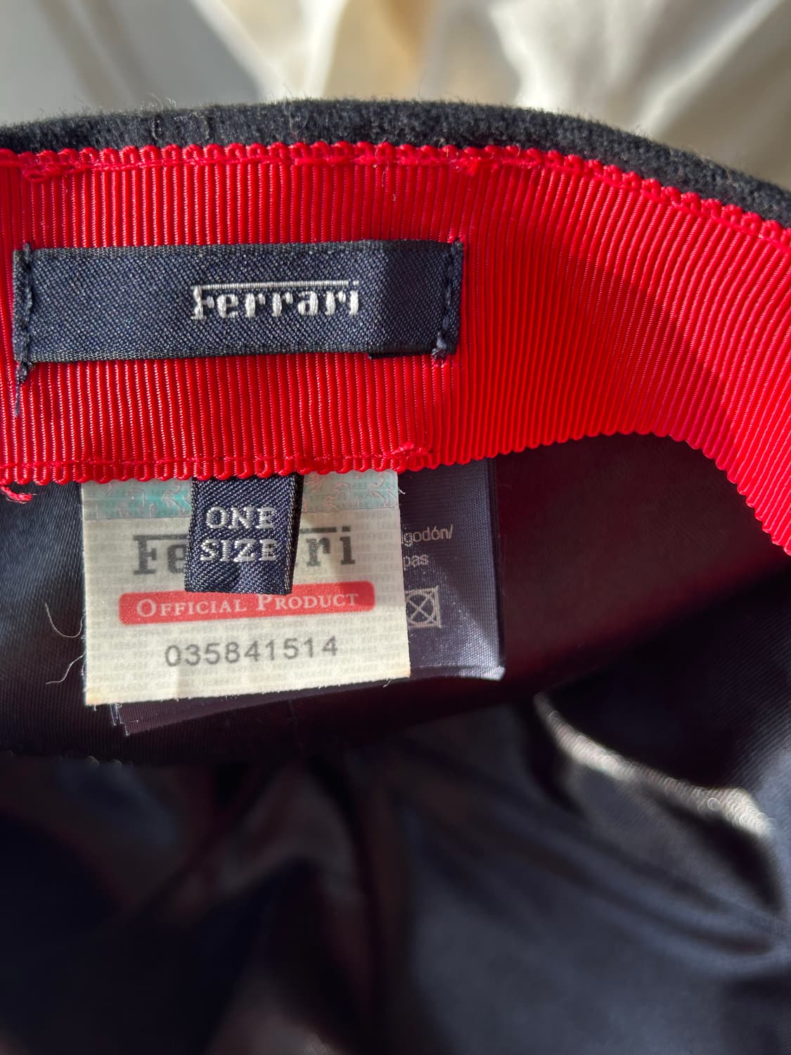 Ferrari  cap 상품이미지3