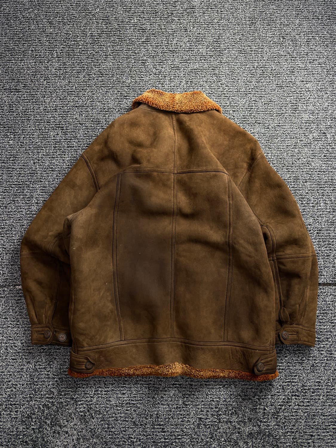 90s 발망 아카이브 양가죽 양털 무스탕 2557 상품이미지4