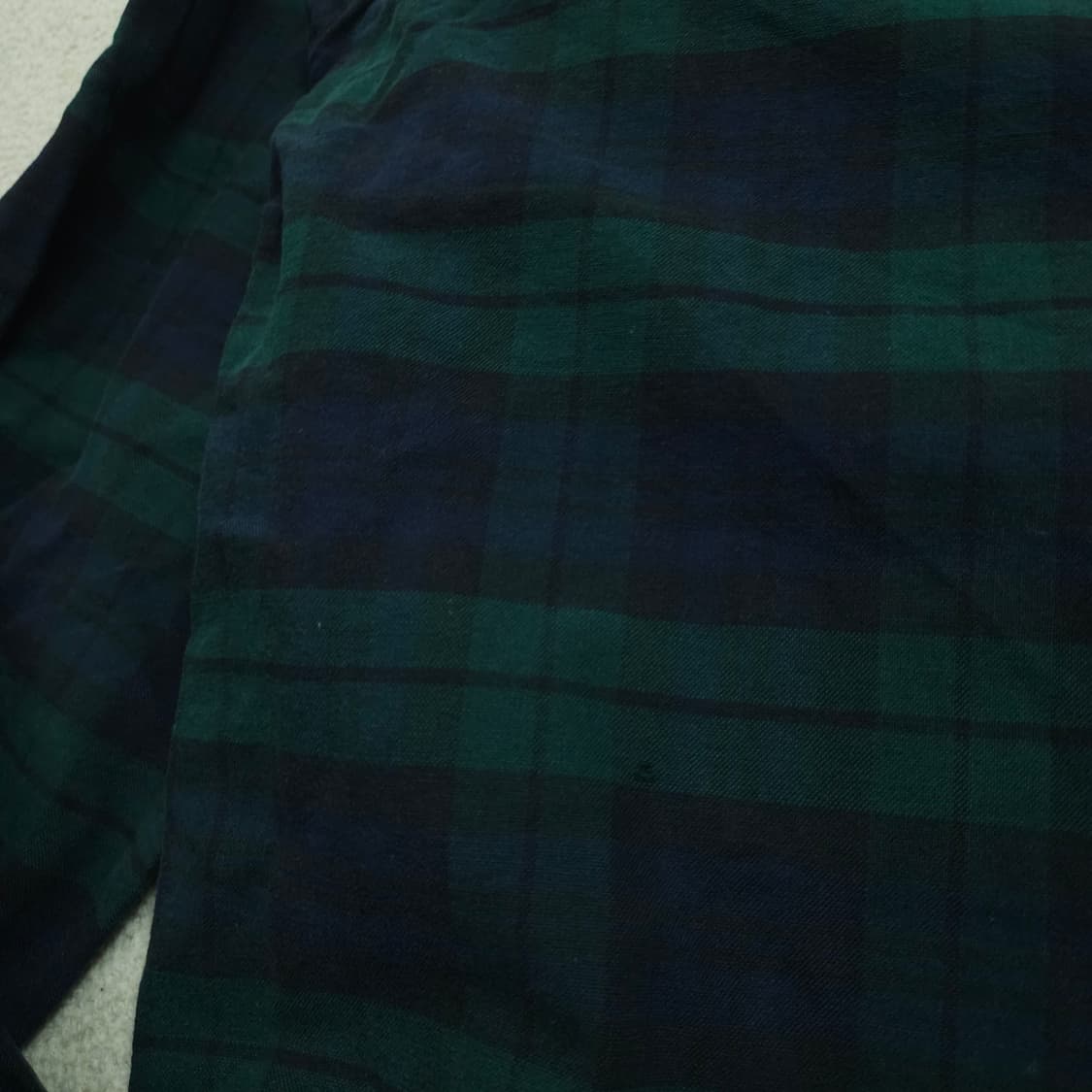 폴로 랄프 로렌 블랙 와치 체크 셔츠 L 상품이미지5