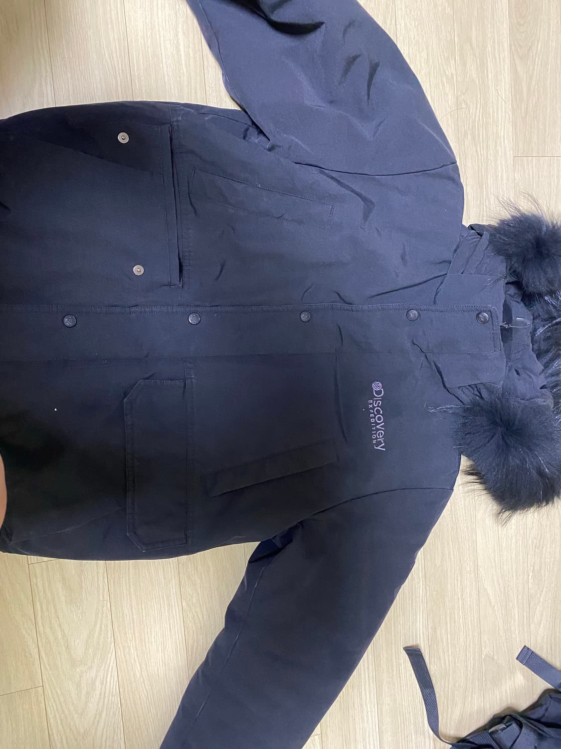 디스커버리 패딩 블랙 95 상품이미지2