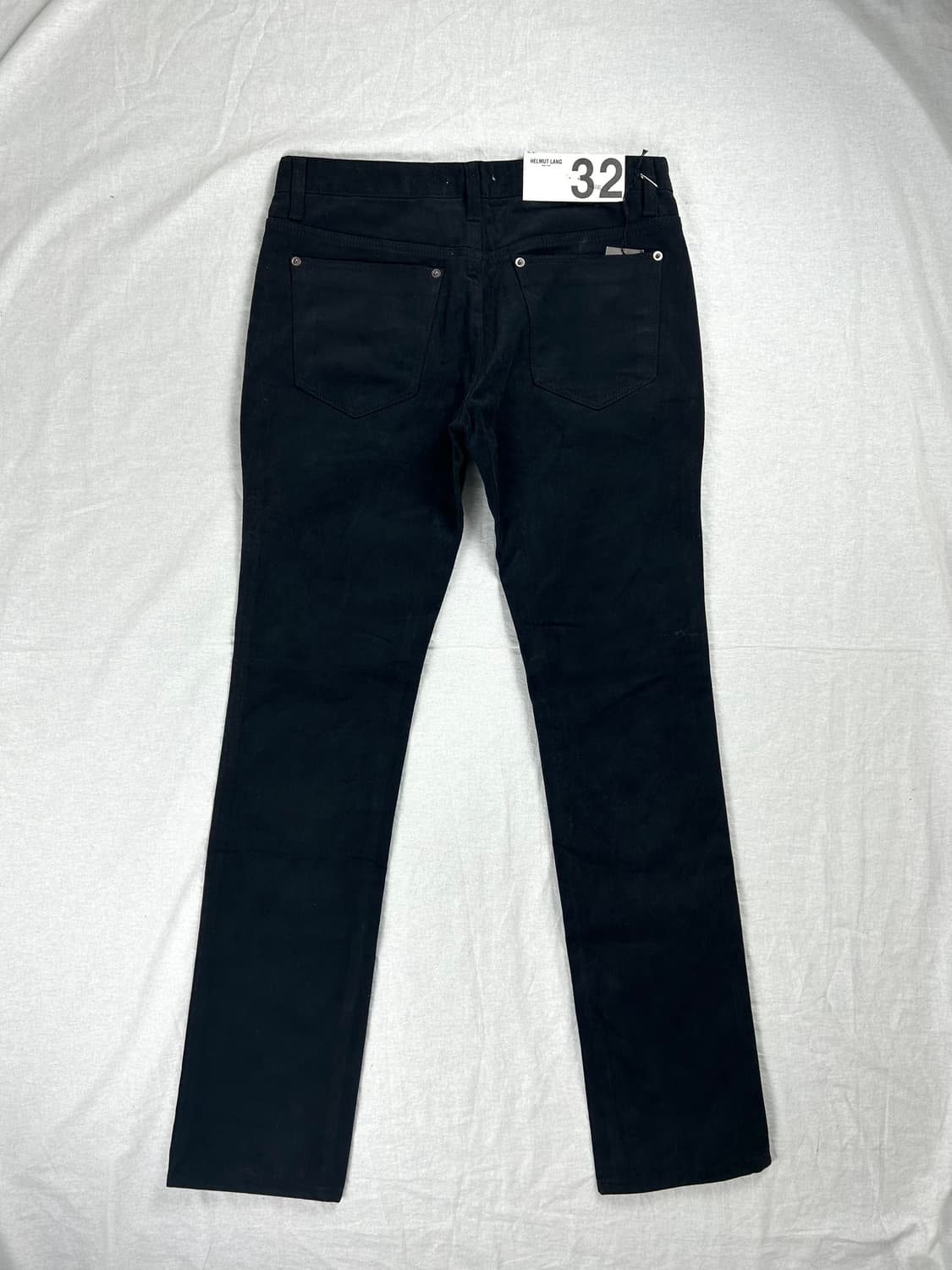 Helmut Lang 2000s OG 블랙 슬림진 상품이미지2