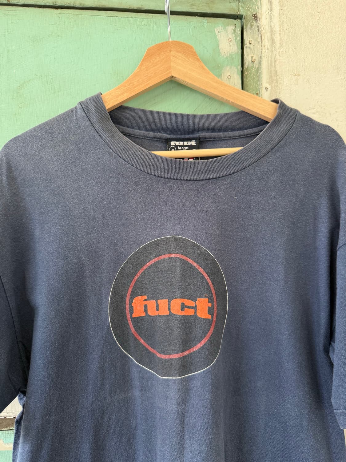 90s Fuct x Champion 써클 로고 티셔츠 상품이미지2