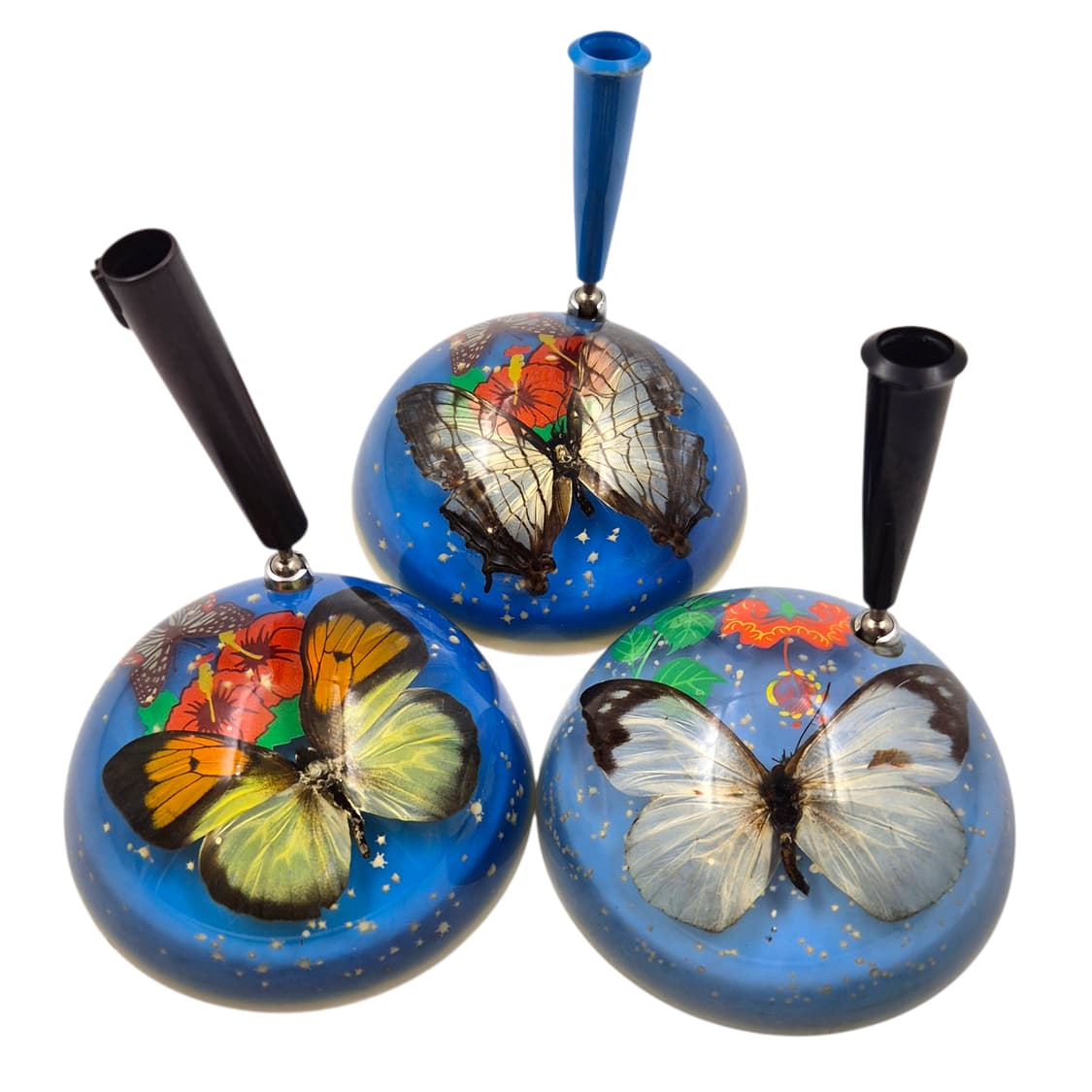 70s 핸드메이드 나비 표본 문진&펜 홀더 1p 상품이미지1