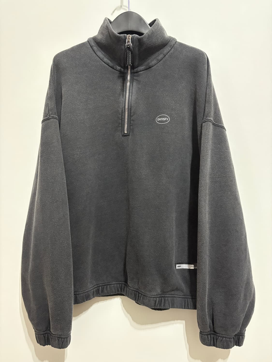 세티스파이 / 소프트셀 하프집 에이지드 블랙 / S 상품이미지1