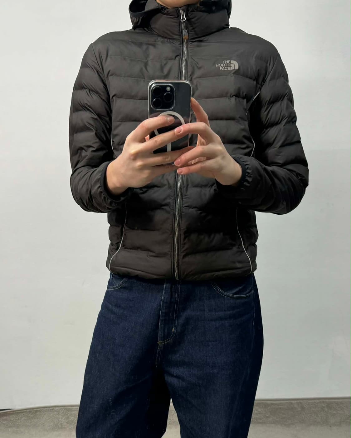 [105] 노스페이스 경량 후드 패딩 자켓 상품이미지2