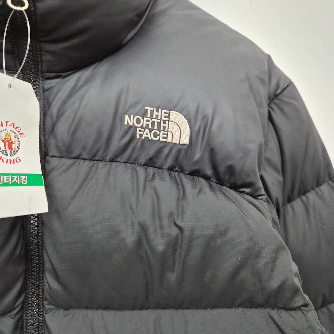 노스페이스 블랙 패딩 점퍼 여성 S 상품이미지2