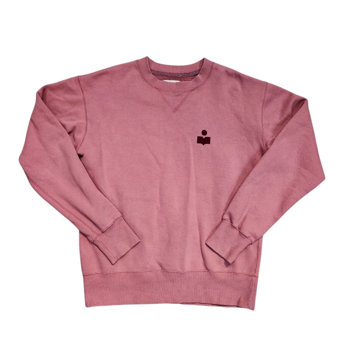 이자벨마랑 핑크 로고 맨투맨 (S) 상품이미지1