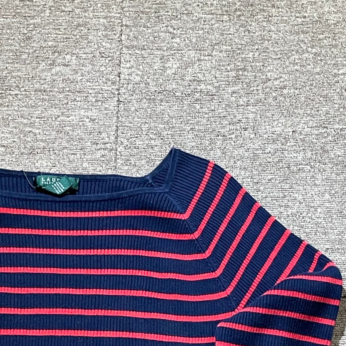 (XL) LAUREN 랄프 로렌 스퀘어넥 니트 상품이미지2