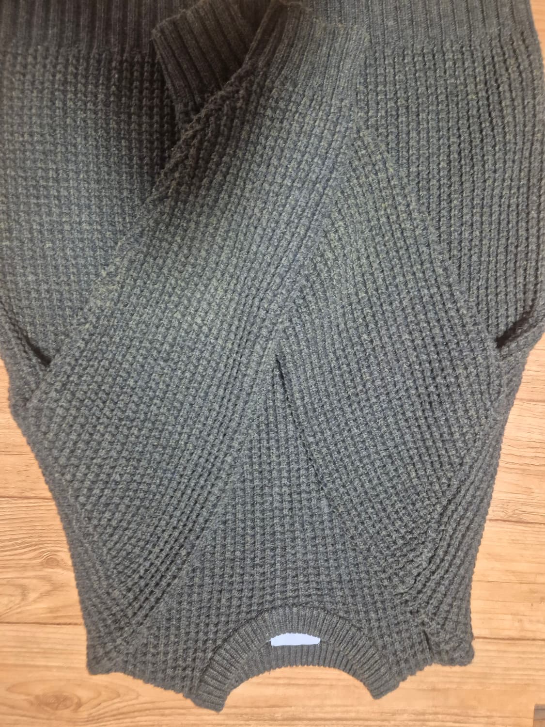 에스피오나지 와플 니트 올리브 상품이미지3