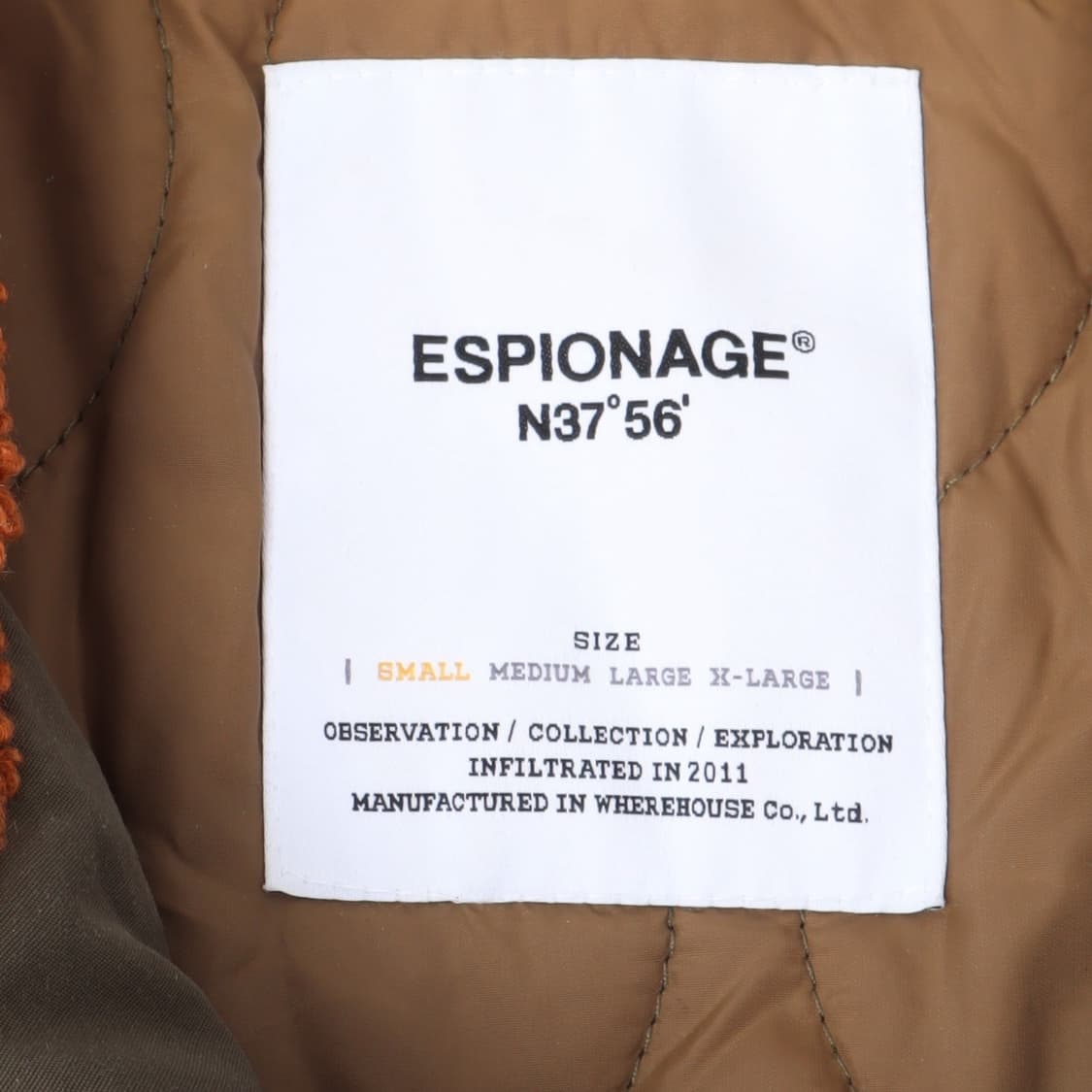 에스피오나지 플리스 쉐르파 점퍼 자켓 상품이미지8