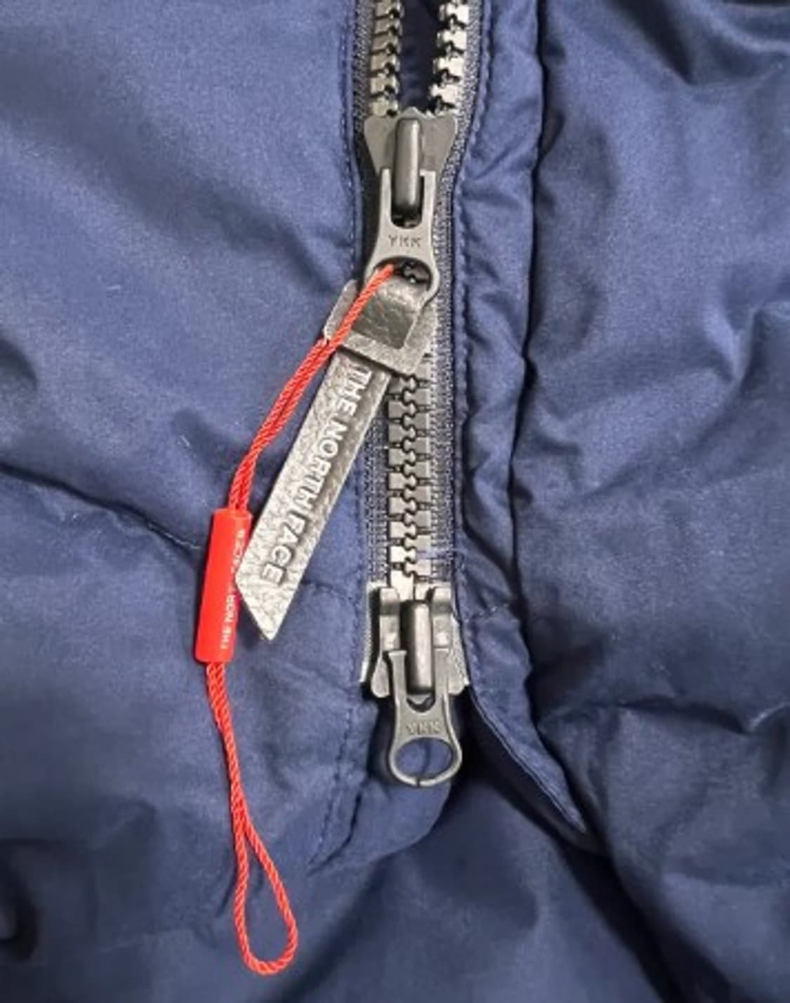 노스페이스 남성 네이비다운롱패딩 95 상품이미지6