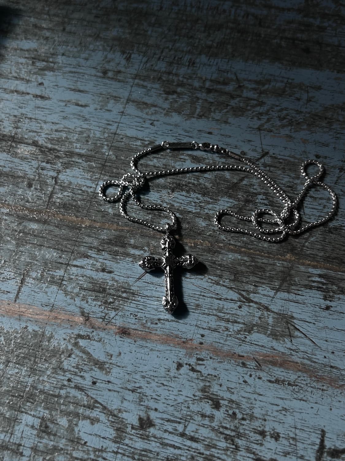 [ 9월 5~7일 특가 ] Noir Crucis Necklace 상품이미지9