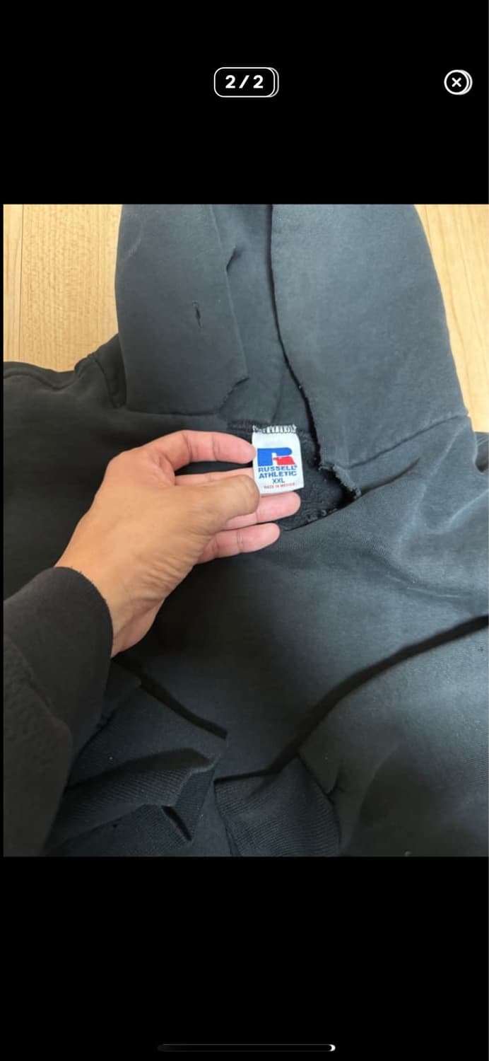 90s 러셀 후드티 상품이미지2