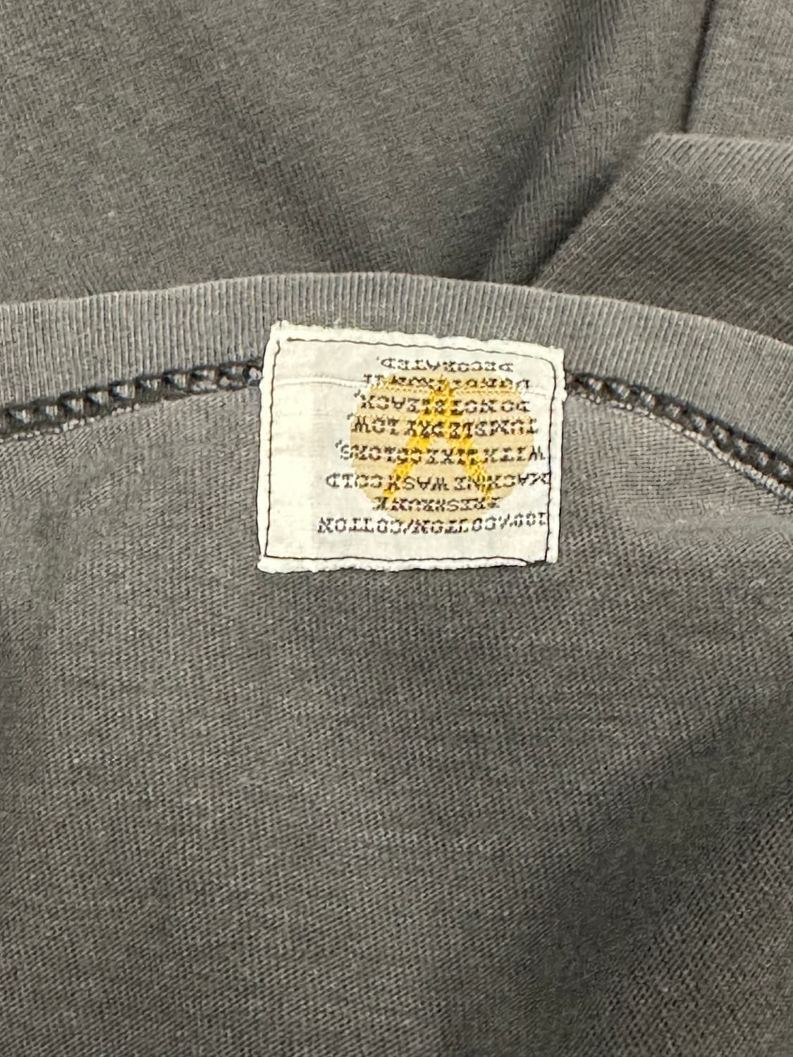 M)Vanson 빈티지 x-ray 피그먼트 롱슬리브 상품이미지5