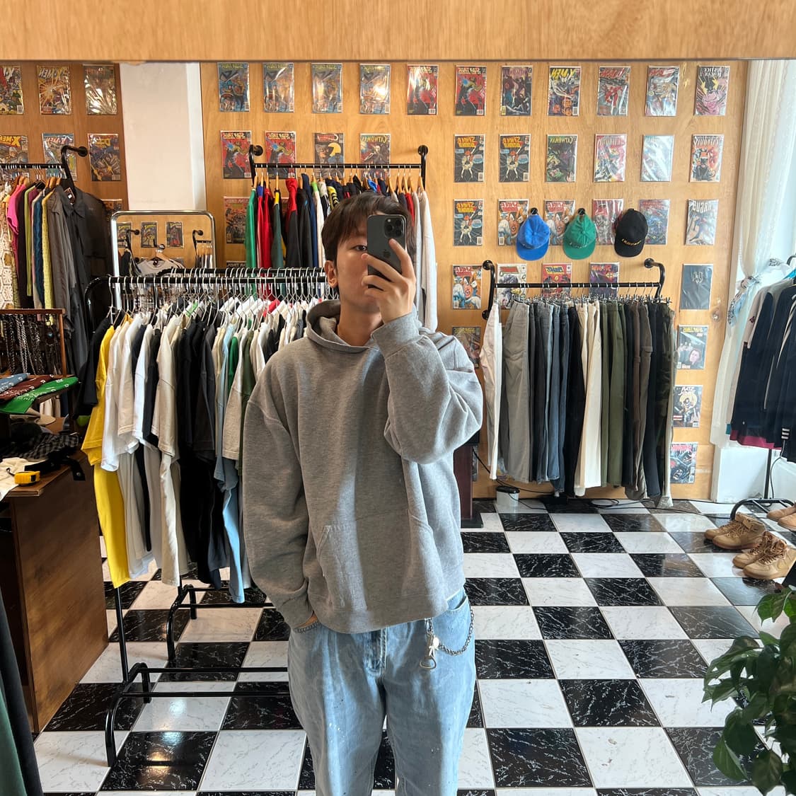 vintage russell hoodi 상품이미지6