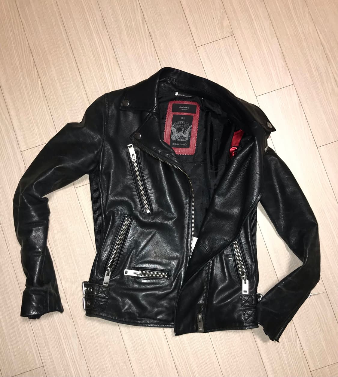 Disel timeless 램스킨 디젤 가죽자켓 (일본매장) 상품이미지2