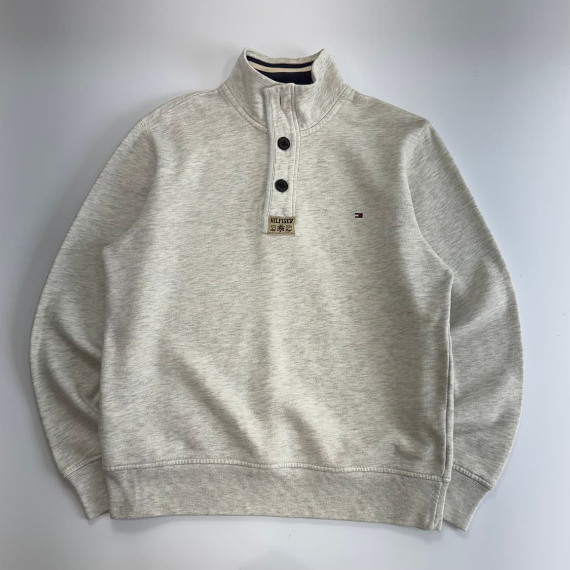 Tommy Hilfiger 타미힐피거 하이넥 버튼업 롱슬리브  상품이미지3