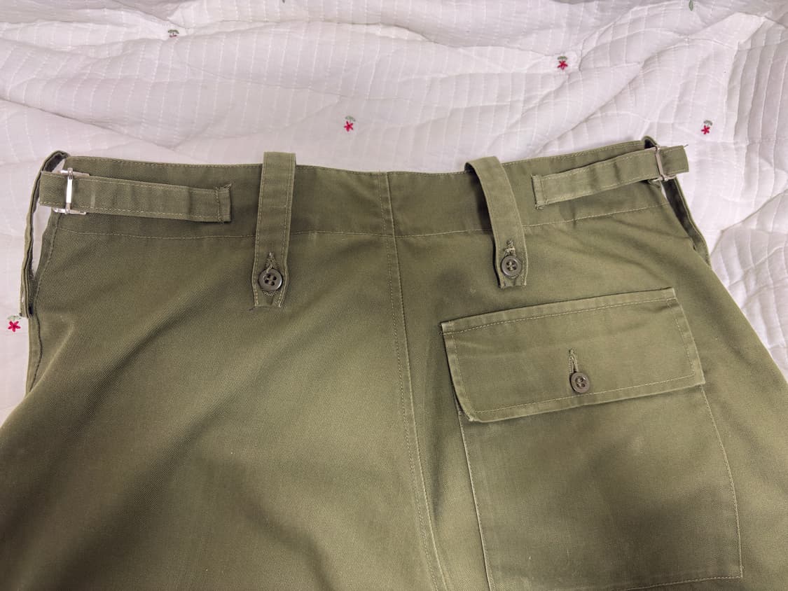 영국군 보급 퍼티그 팬츠(33인치 상당) 상품이미지5