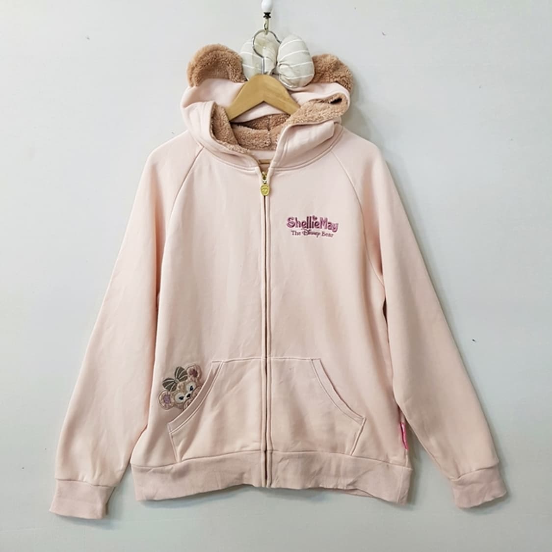 디즈니 Shellie May 후드 점퍼 핑크 상품이미지1