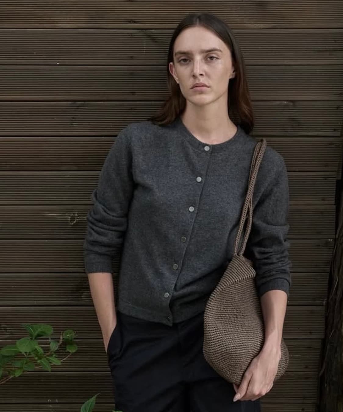 머듈 니트 가디건 그레이 3 상품이미지1