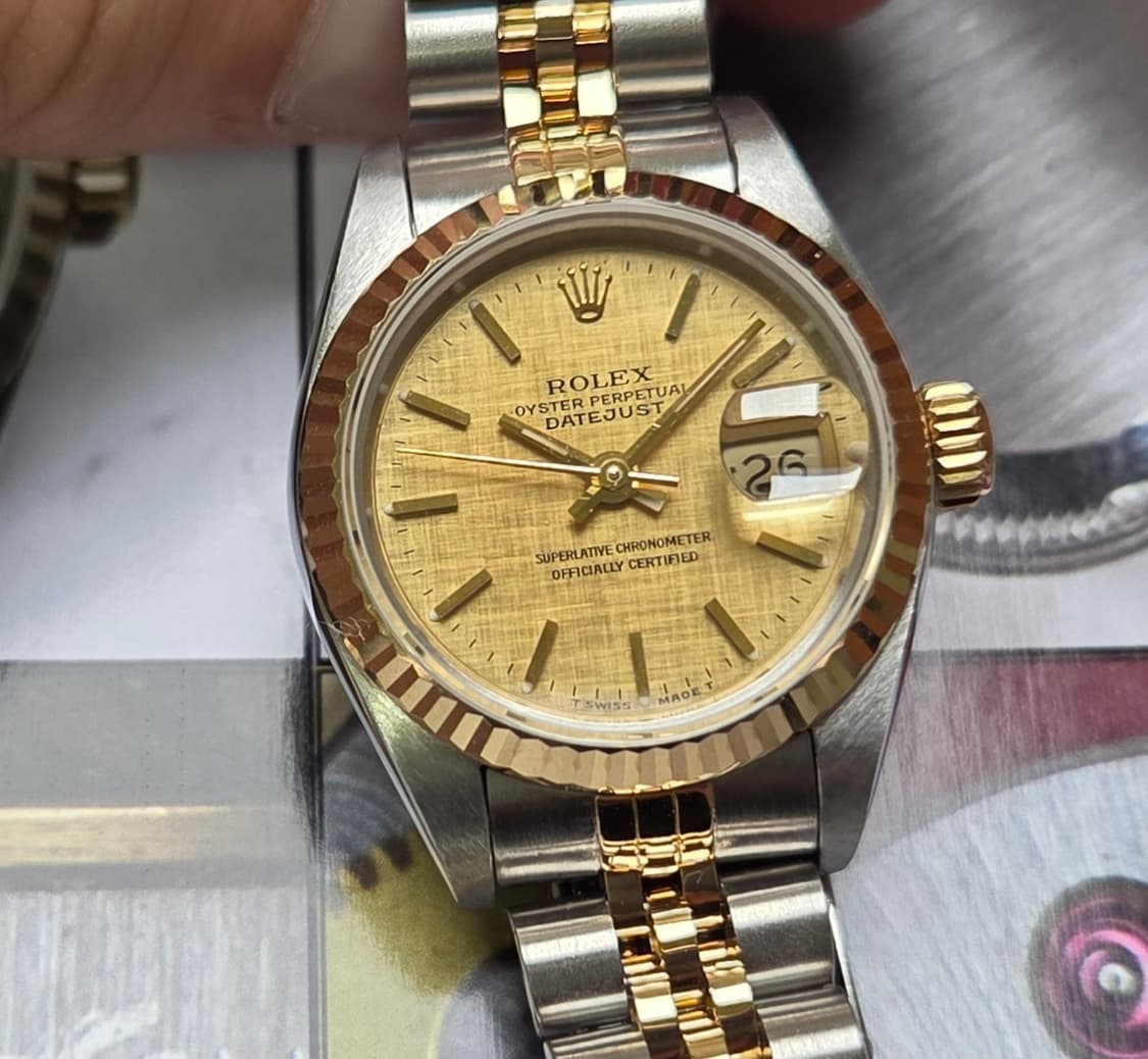 롤렉스 데이저스트 69173 18K콤비 보카시판 쥬빌리줄 여성용 (감정서 상품이미지10