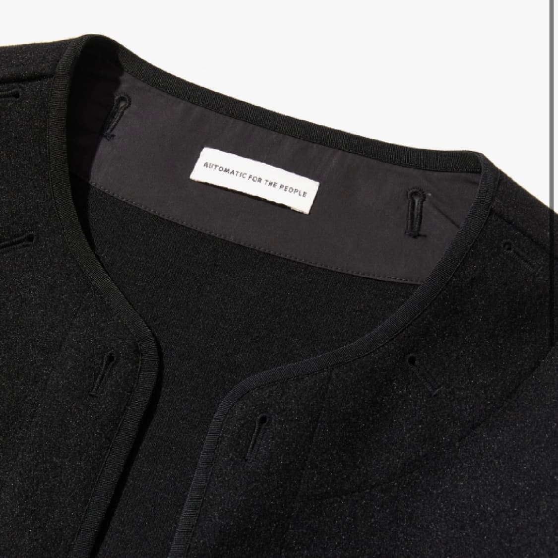 [1] 오토매틱 포더 피플 라이너 자켓 차콜 블랙 상품이미지2