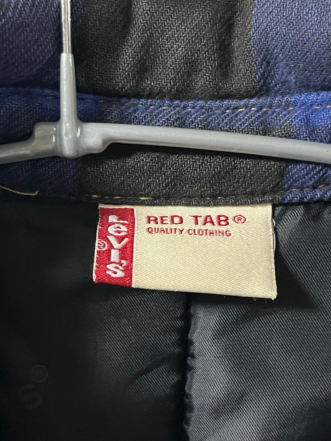 리바이스 누빔 체크 셔츠 자켓 키즈 165(남성S) 상품이미지2