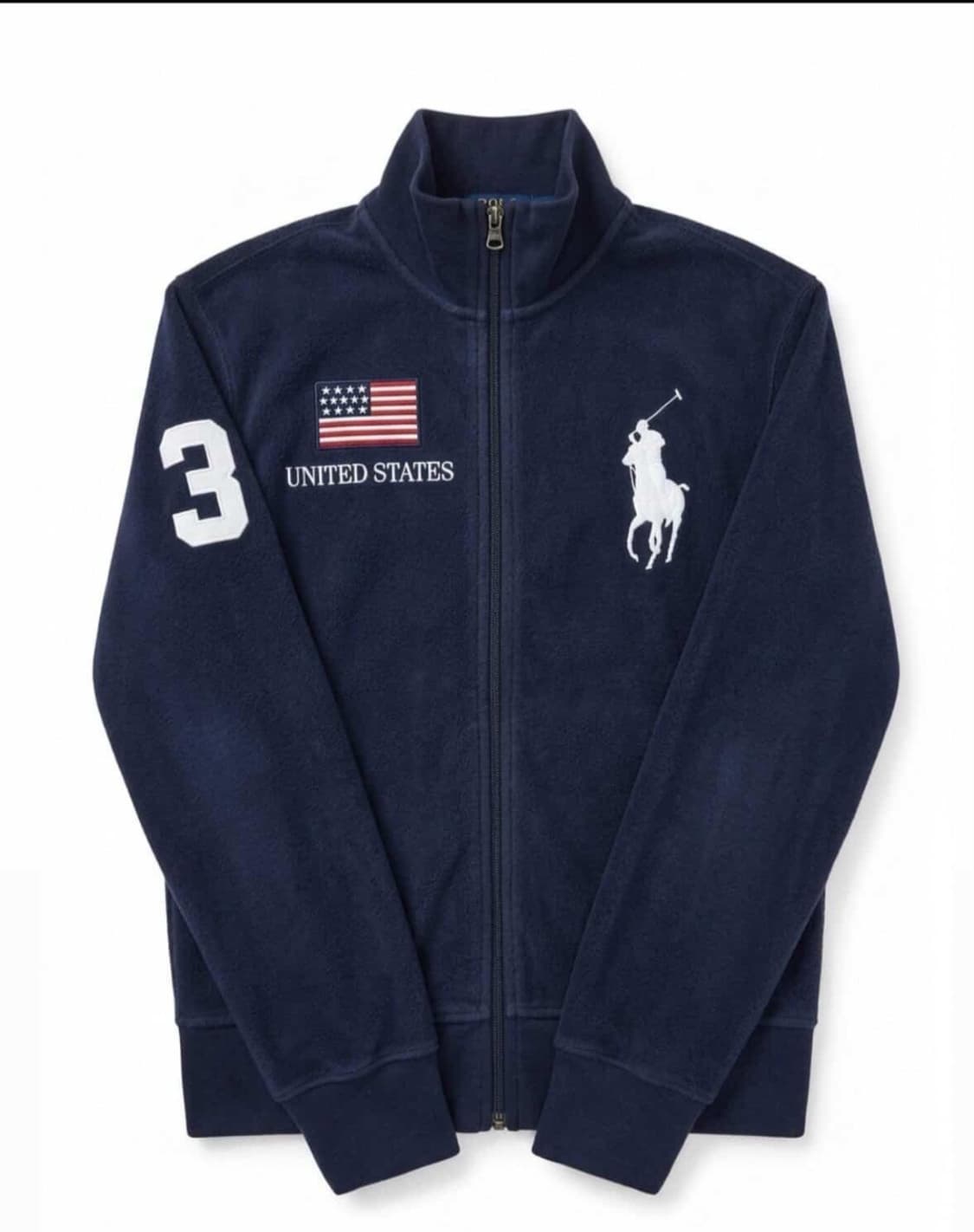 폴로 빅포니 성조기 집업 상품이미지1