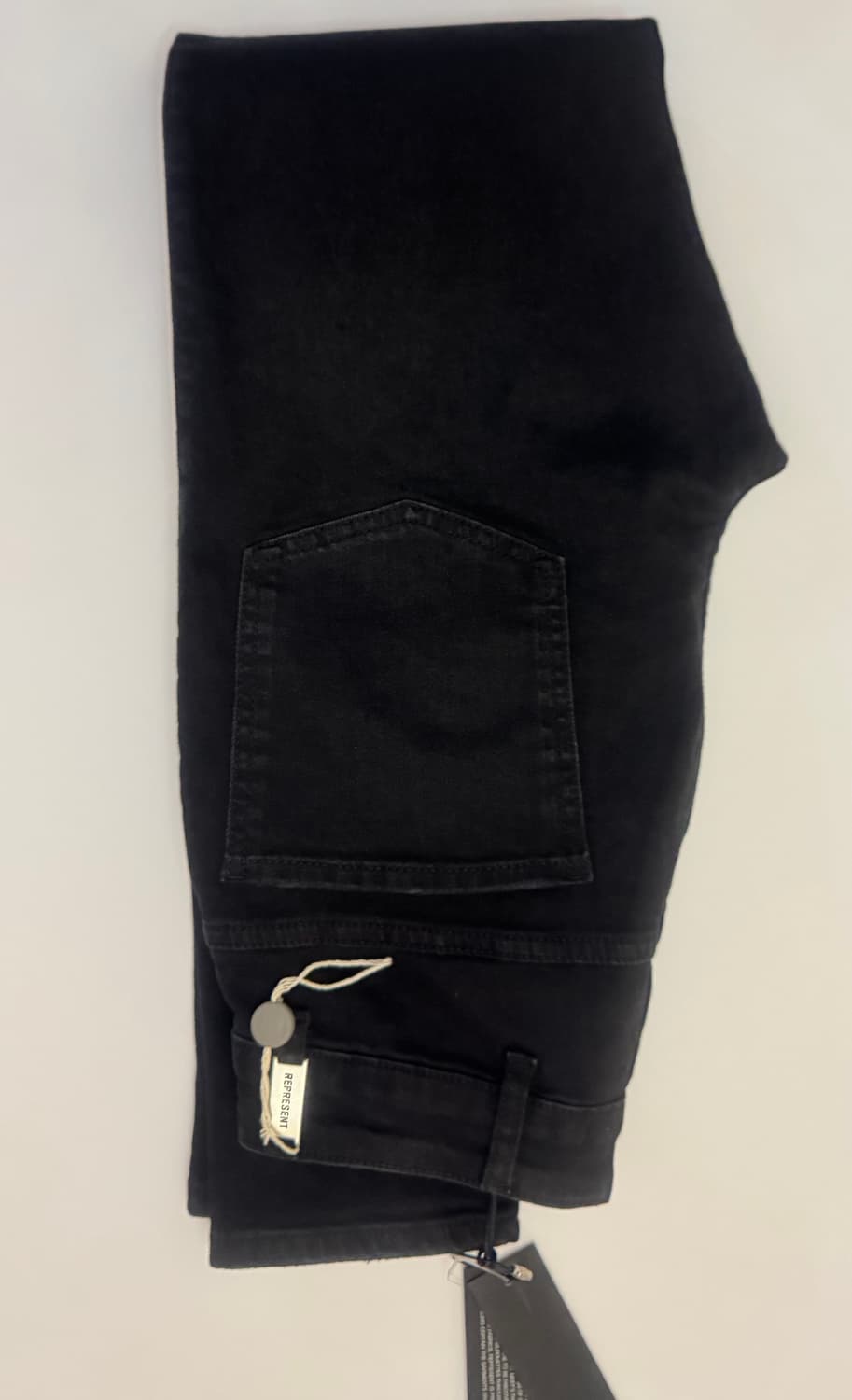 represent   리프레젠트 블랙 워싱 슬림핏  데님 팬츠  상품이미지9