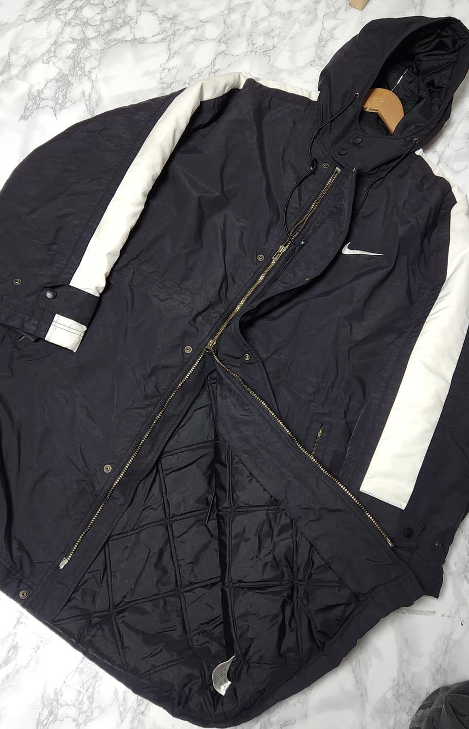 나이키 빅로고 00s 올드스쿨 롱 패딩 점퍼 자켓 상품이미지4