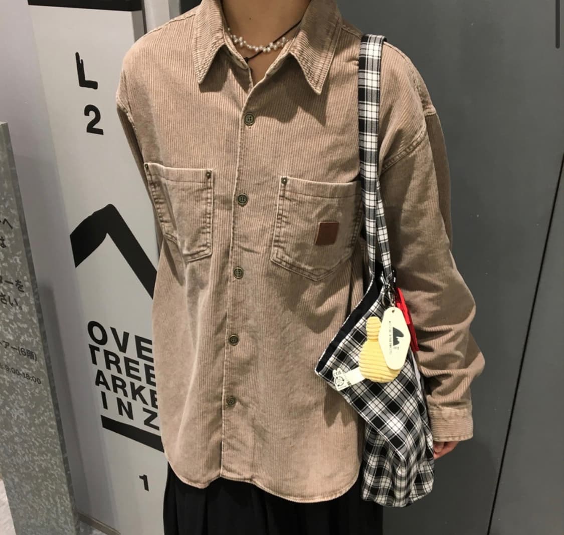 아와이(Awaii) 빈티지 블레이저 자켓+ 코듀로이 셔츠 세트 상품이미지3