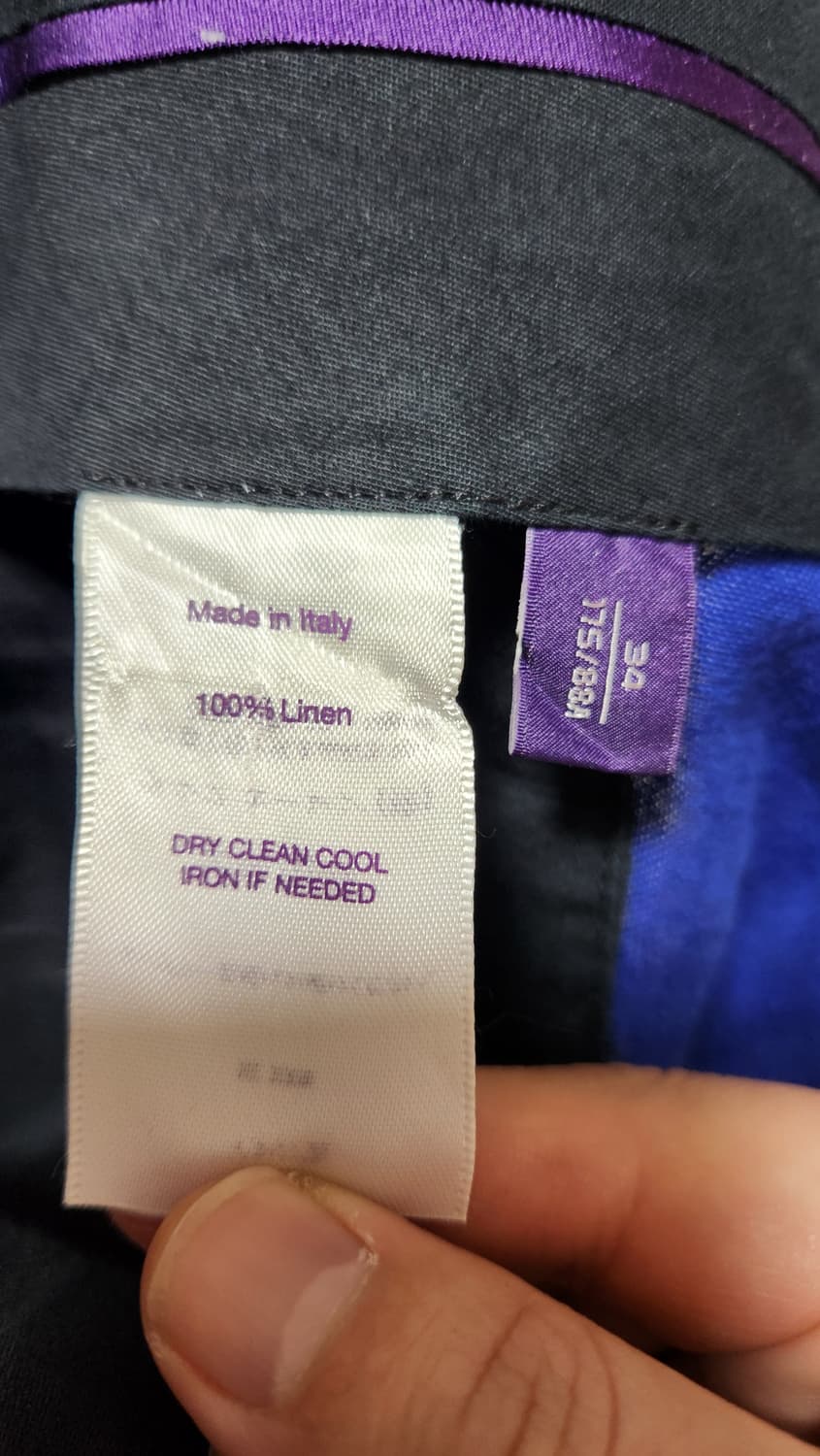 폴로 퍼플라벨 린넨100% 숏팬츠 34 상품이미지4