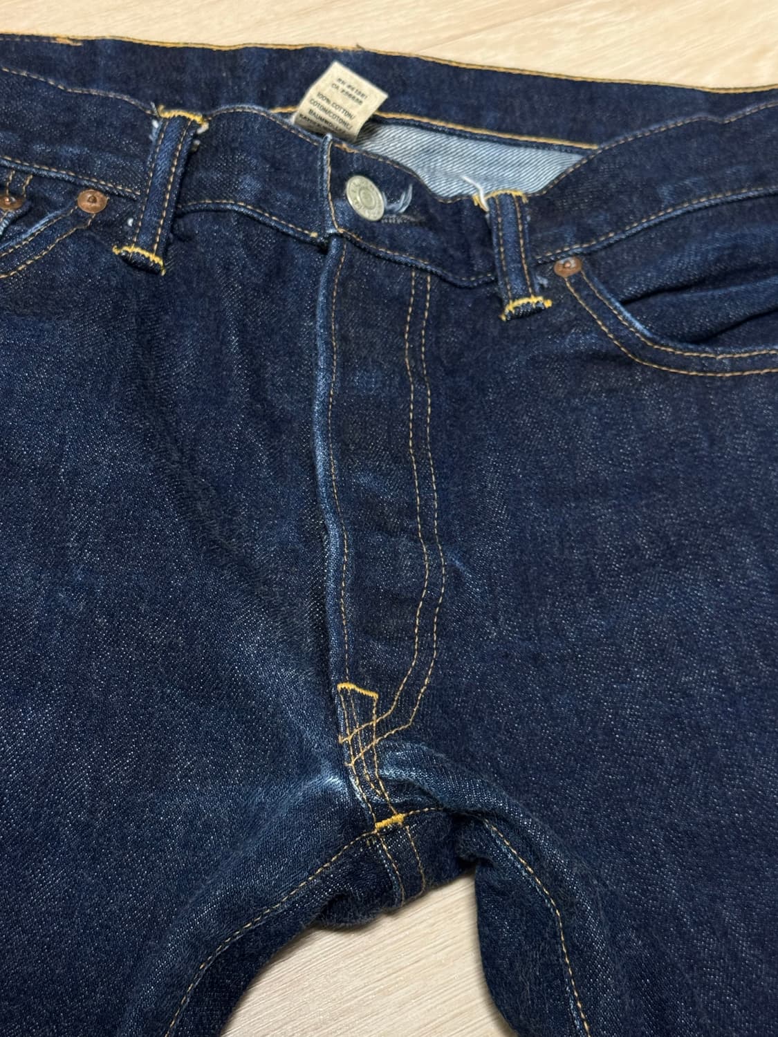 rrl 더블알엘 로우스트레이트 데님팬츠 상품이미지6