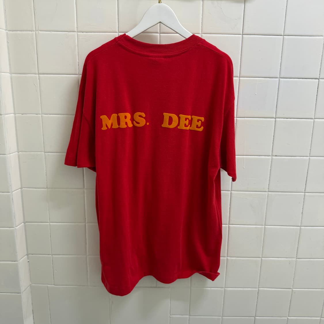 80s년대 초반  헤인즈 싱글 스티치 티셔츠 상품이미지8