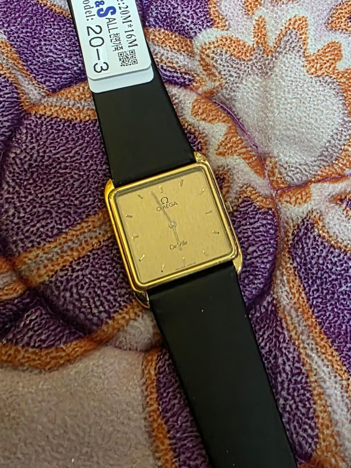 오메가 드빌 탱크금장 빈티지 시계 상품이미지1