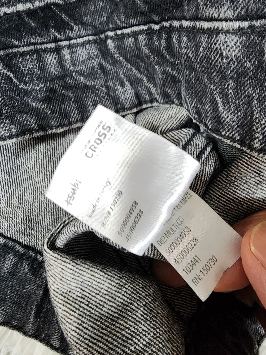 Kith x Ksubi 흑청 데님  베스트 상품이미지9