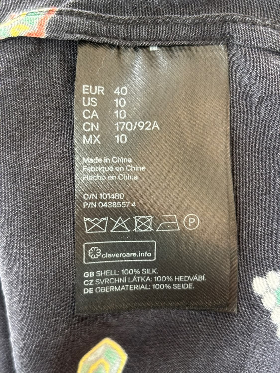 Kenzo X H&M Silk Blouse 상품이미지7