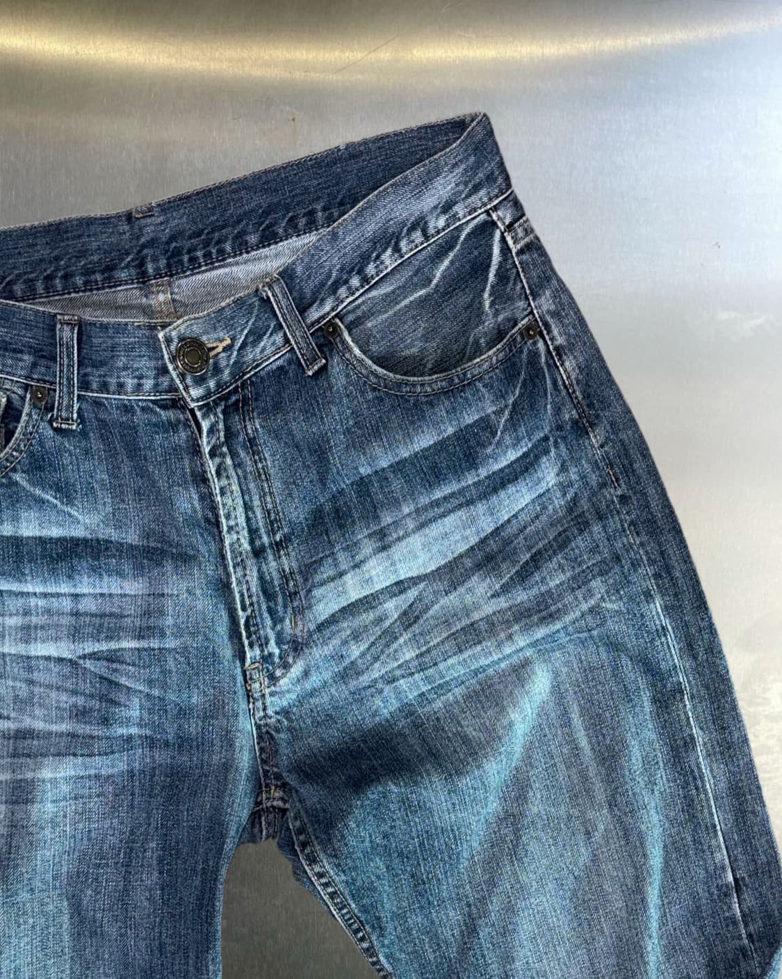 0004 - Wet Stone Grey Jeans 상품이미지4