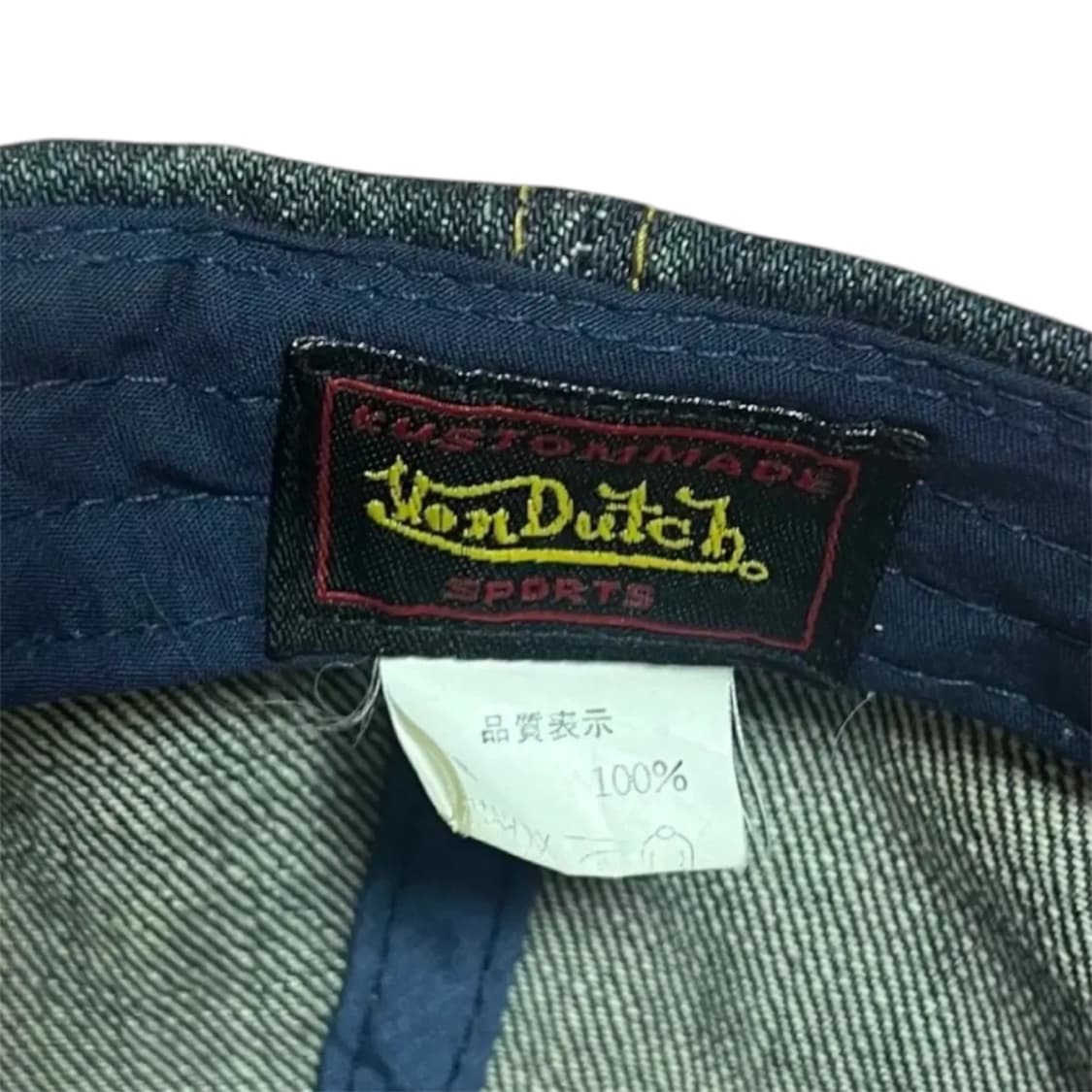 본터치 데님 볼캡 상품이미지4