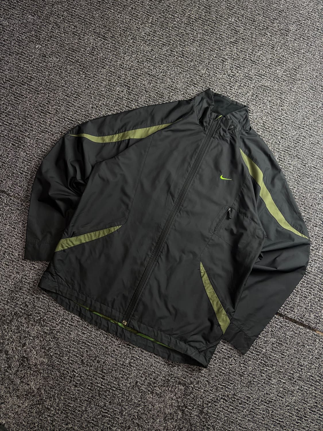 00s 나이키 올드스쿨 스우시 카모플라쥬 포인트 바람막이 자켓 2690 상품이미지1